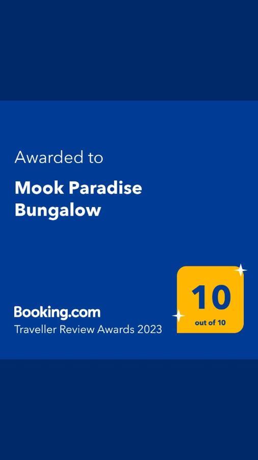 Mook Paradise Bungalow Ко-Мук Экстерьер фото